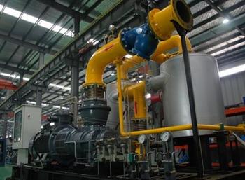 浙江開山壓縮機(jī)公司首臺氣體壓縮機(jī)交付用戶
