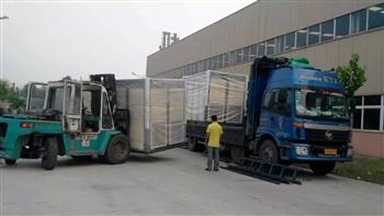 信然低壓永磁變頻空壓機(jī)132KW（43立方/2.5-3.5公斤）調(diào)試運(yùn)行